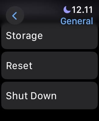 Reset Your Apple Watch in Your Settings