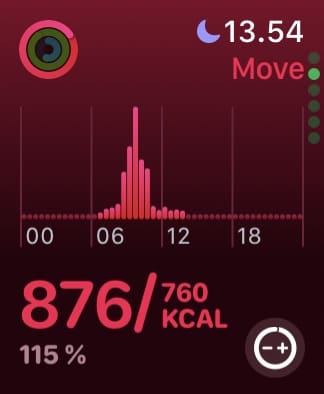 Adjust Calorie Goals in the Activity App on Apple Watch
