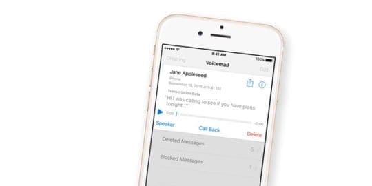 Blocked Contacts Can Leave Voicemail Message