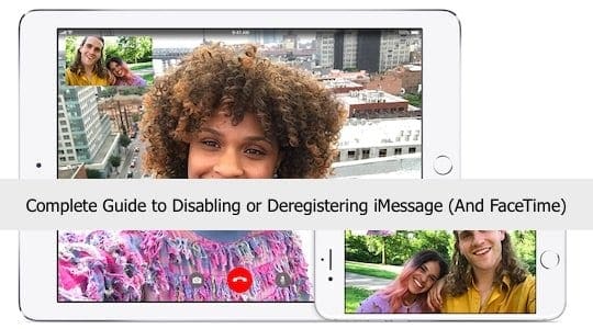 disable imessage for android