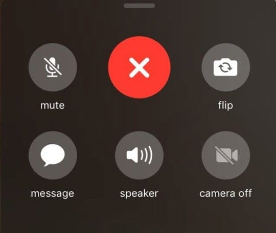 facetime not showing camera effects