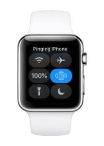 ping iPhone from apple watch