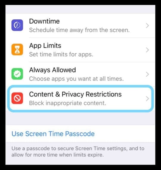 Où sont les restrictions dans iOS 12? Nous l'avons trouvé et plus encore!