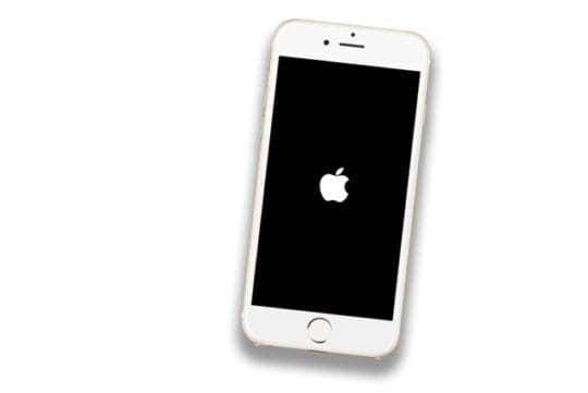 iOS install stuck on apple logo