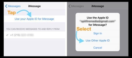 How To Use a Different Apple ID for iMessage on iPhone iOS 12