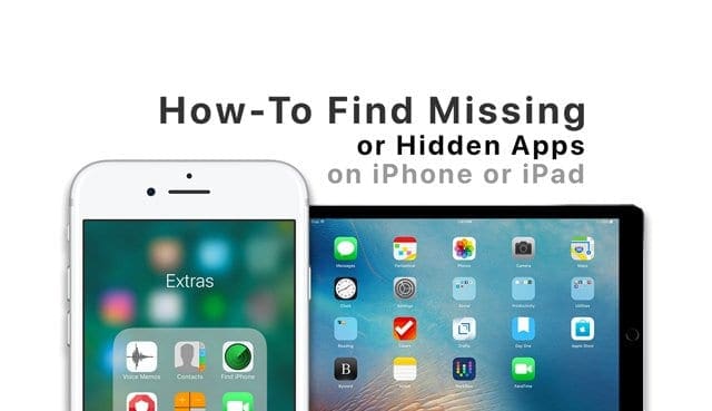 How-To Find Missing or Hidden Apps on iPhone or iPad - AppleToolBox