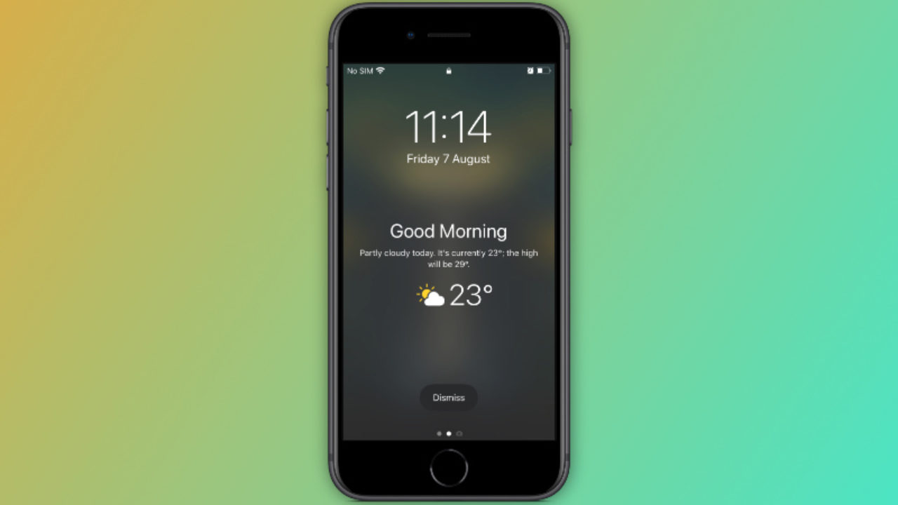 How To Set Up And Use The Good Morning Screen In Ios Appletoolbox