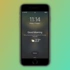 How to set up and use the Good Morning Lock Screen in iOS