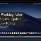 Mail Not Working After macOS Mojave Upgrade, How-To Fix