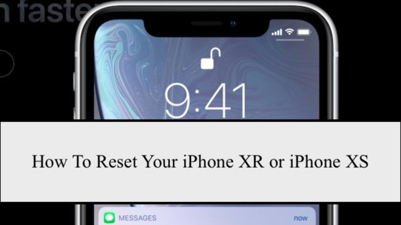 How To Reset Iphone Xr Or Iphone Xs Appletoolbox