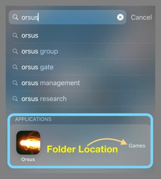 Use Spotlight Search to locate missing or lost apps on iPhone and iPad