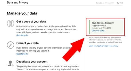 Download Your Data
