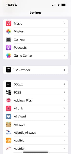 Choose Settings > Podcasts on iOS
