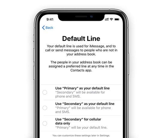 Use Primary as your default line on iPhone