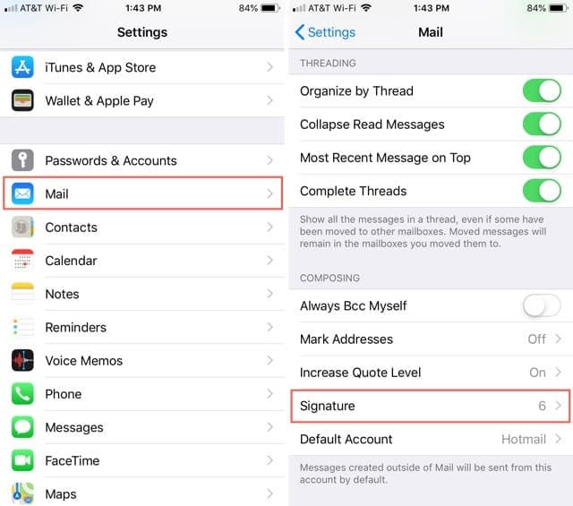 how to create apple mail account