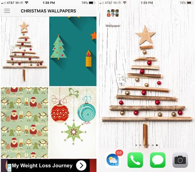 Decorate Your Iphone Or Ipad With Christmas And New Year S Wallpapers Appletoolbox