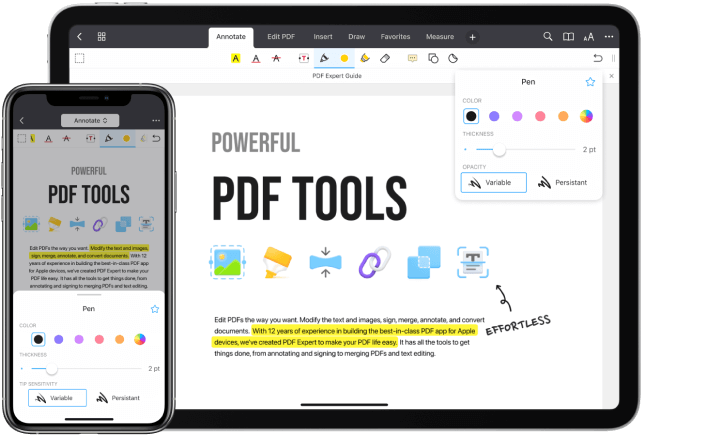 Best Apps for Apple Pencil - PDF Expert