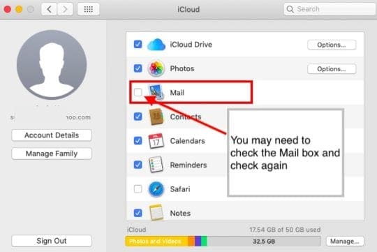 Mail Not Working in macOS Mojave after 2FA Upgrade