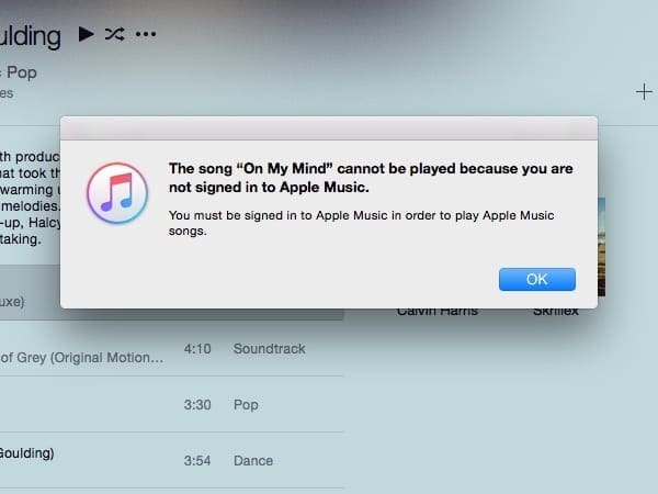 Apple confirma error en iTunes ligado a Apple Music