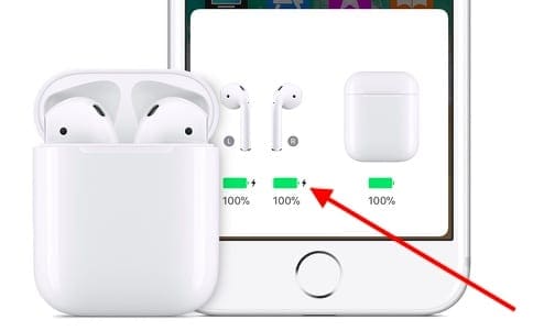 airpods right ear not charging