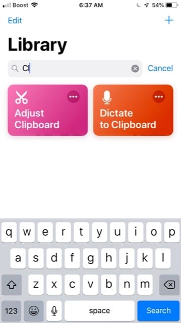 iphone clipboard history