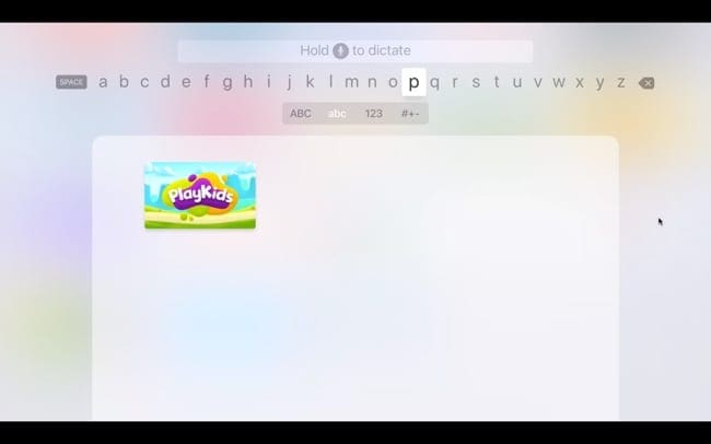 Rename folder on Apple TV