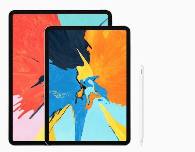 iPad Pro 12,9 дюйма и iPad Pro 11 дюймов с Apple Pencil 2.