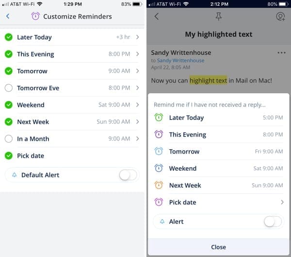 Customize Reminders on iPhone