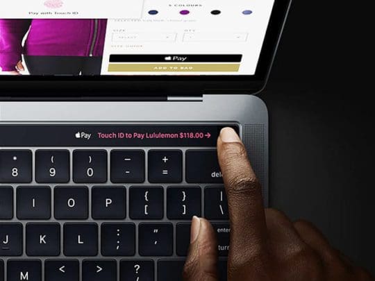 Using Apple Pay Touch ID Macs