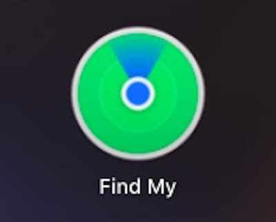 find my iphone icon purple