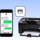 Find out how to print text messages from an iPhone