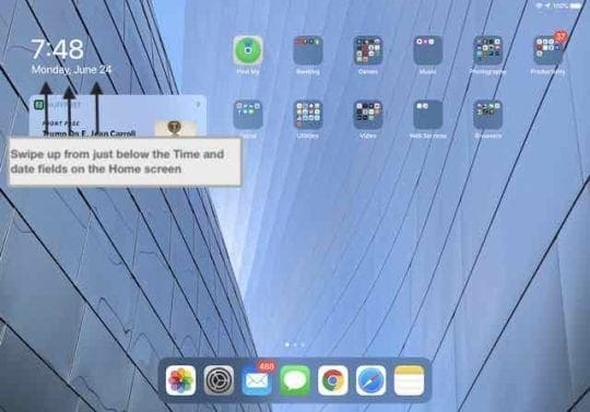 How to disable Widgets from iPadOS Home screen