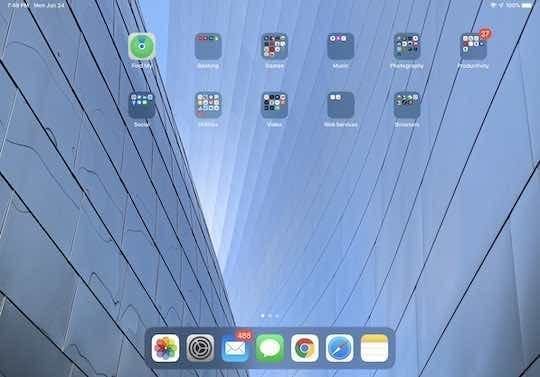 How to setup iPad Home Screen without widgets on iPadOS iOS 13