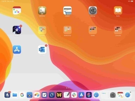 Bigger App Icons iPadOS