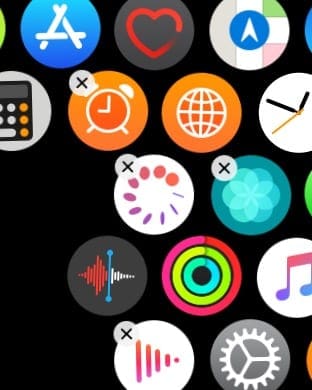 Delete apps from apple watch