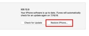 Slow iPhone - Restore