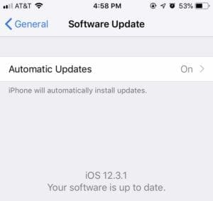 Slow iPhone - Software Update