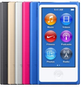 iPod nano stock image