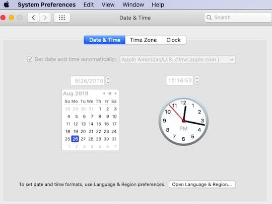 App Store blank screen on macOS Catalina