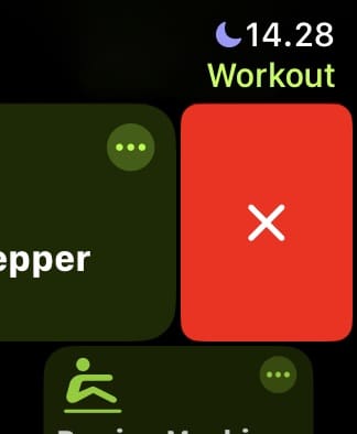 Delete an Apple Watch Workout in the App Interface