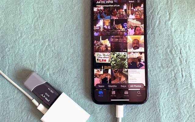 How to backup your iPhone or iPad photos to an external drive with iOS