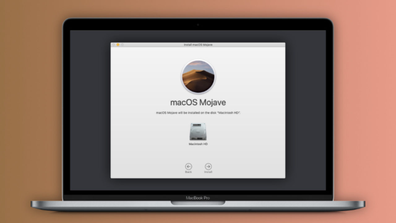 how much space for mac os mojave