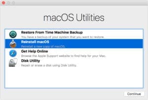 macOS Recovery