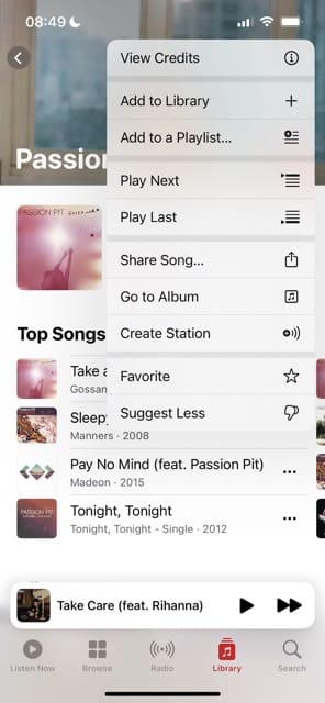 Add music to Apple Music Library