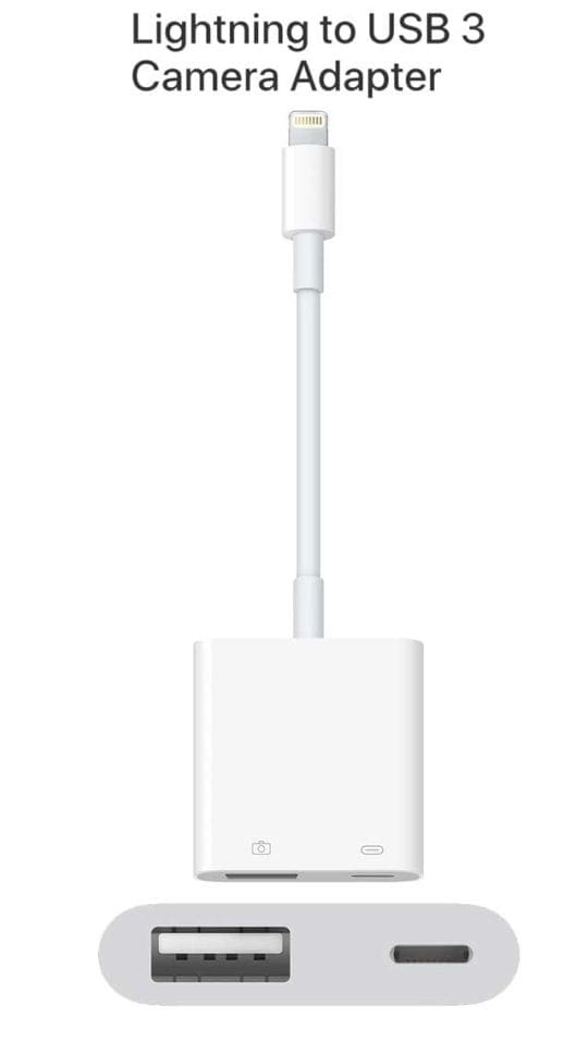 Lightning to USB 3 Camera Adapter - Apple (MX)