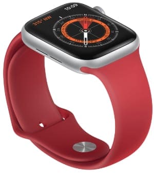 Built-in compass with Apple Watch Series 5