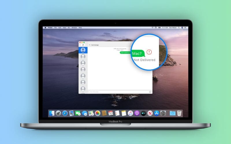 how to link messages on a mac