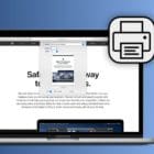 How to print a website from Safari on a Mac or fix it when it doesn't work