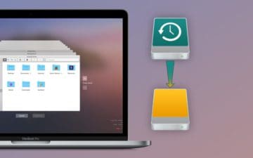 does time machine backup mac mail and folders