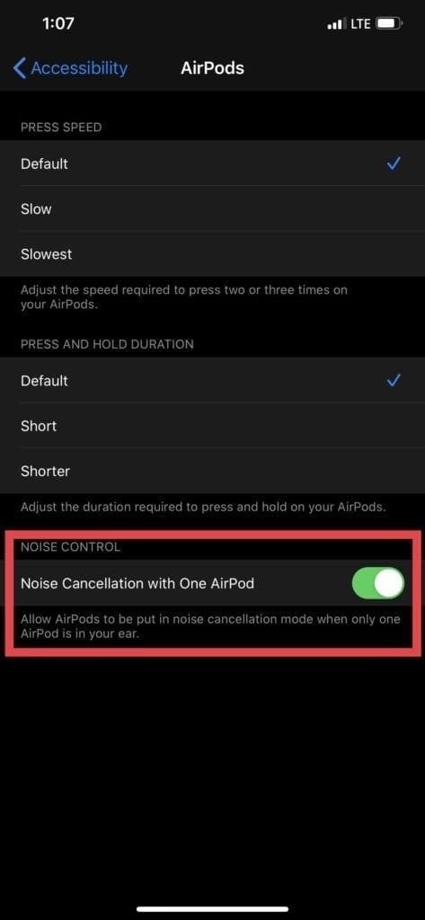 AirPods Pro not working 4